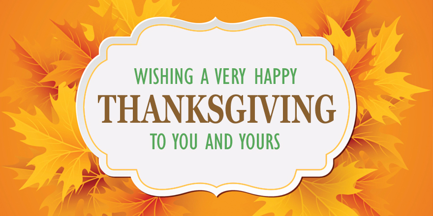 May you have a blessed Thanksgiving!